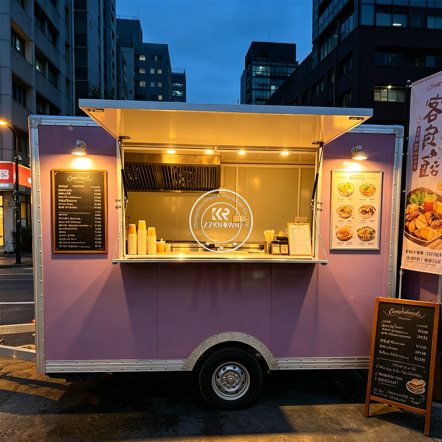 Equipment Of Coffee Shop - Outdoor Street Mobile Coffee Shop Trailer