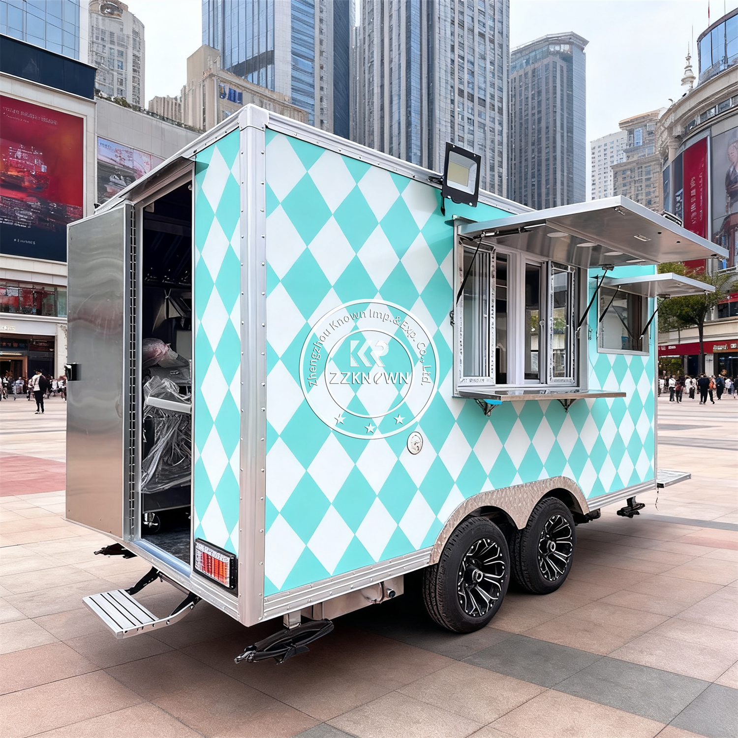 Equipment Of Coffee Shop - Commercial Street Mobile Coffee Pizza BBQ