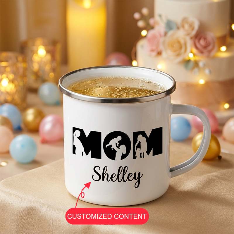 Coffee Equipment Gift - Customised Mother’s Day Coffee Mugs, Personalised