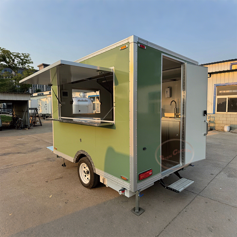 Concession Food Truck Trailer  - Equipment Of Coffee Shop recension och pris