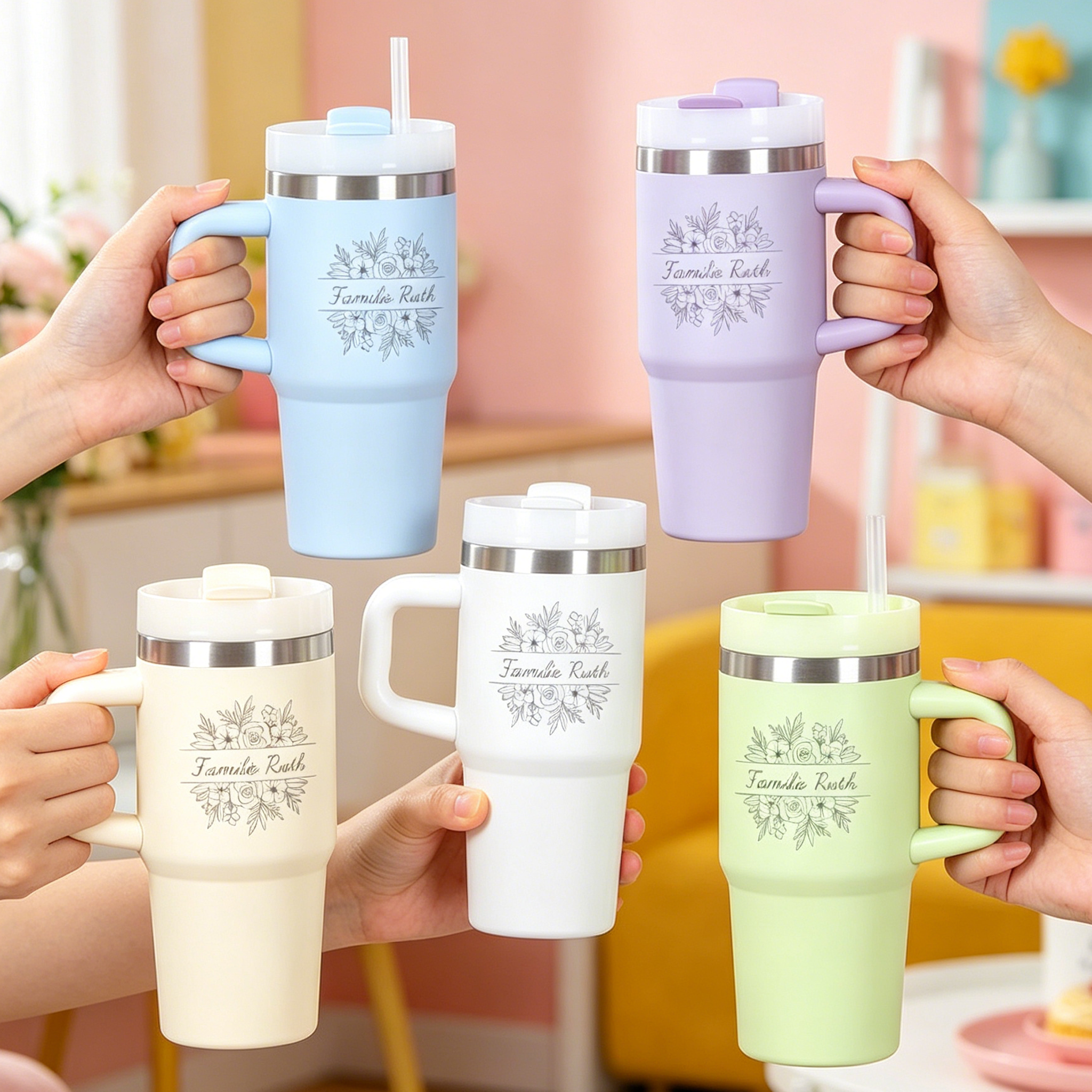 414ml Custom Thermal Water Bot - Coffee Equipment Gift recension och pris