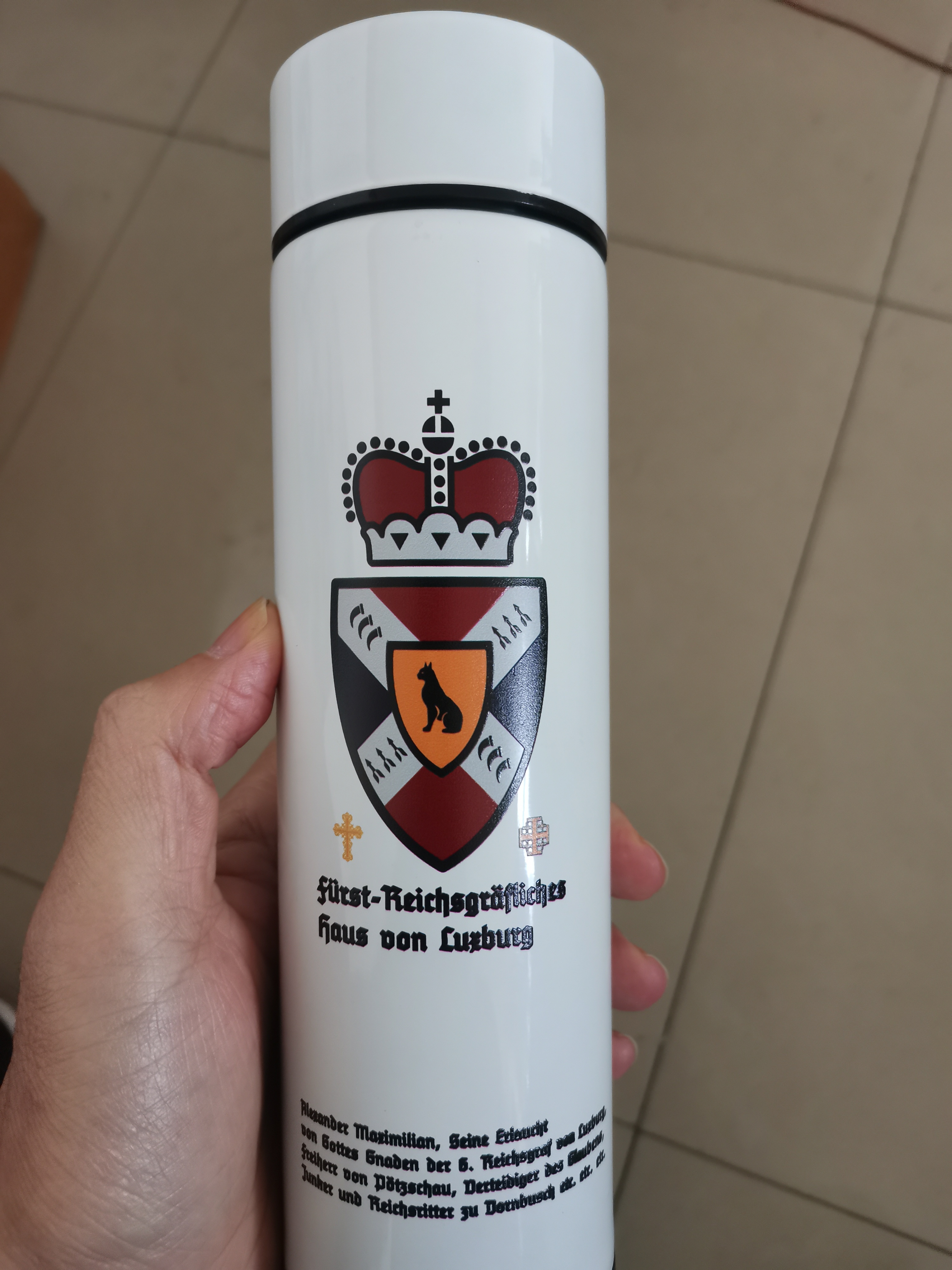 Vacuum Water Bottle Smart Disp - Coffee Equipment Gift recension och pris
