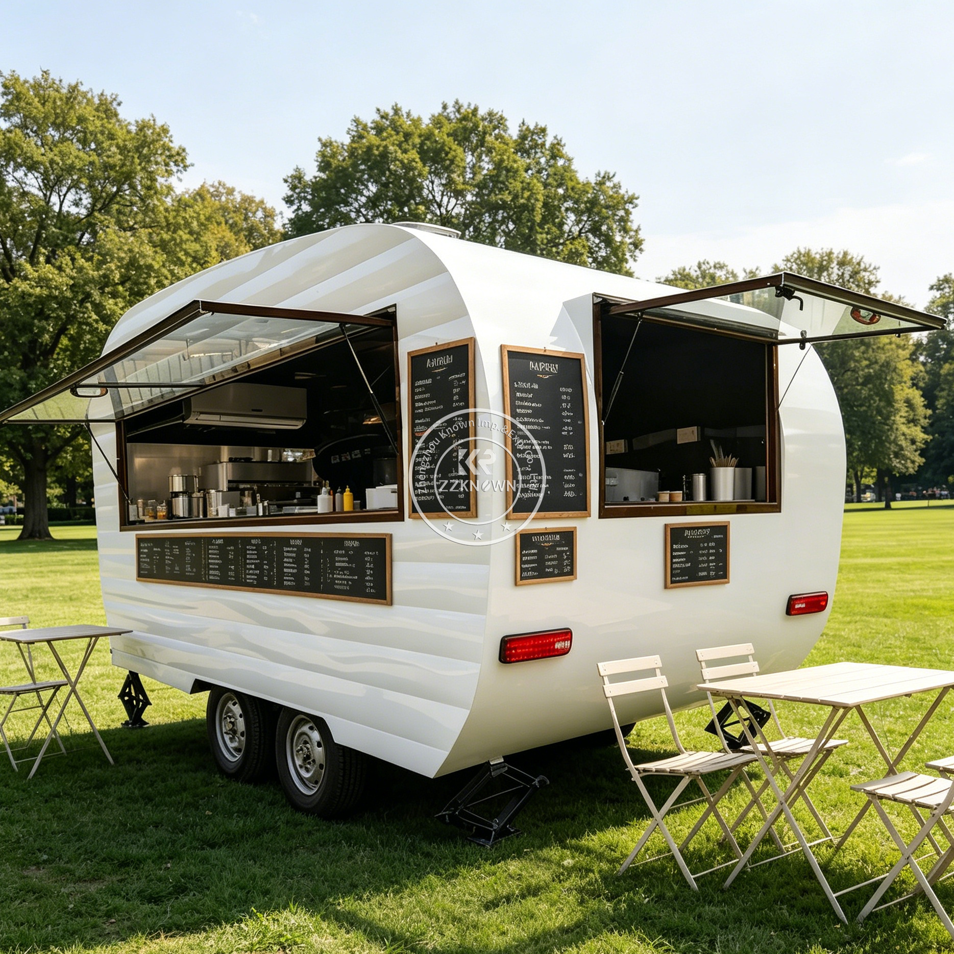 Concession Food Truck Street I - Equipment Of Coffee Shop recension och pris