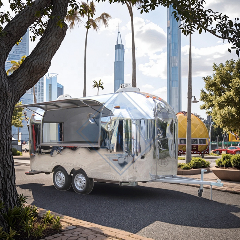 custom.Large Food Trailer Full - Equipment Of Coffee Shop recension och pris
